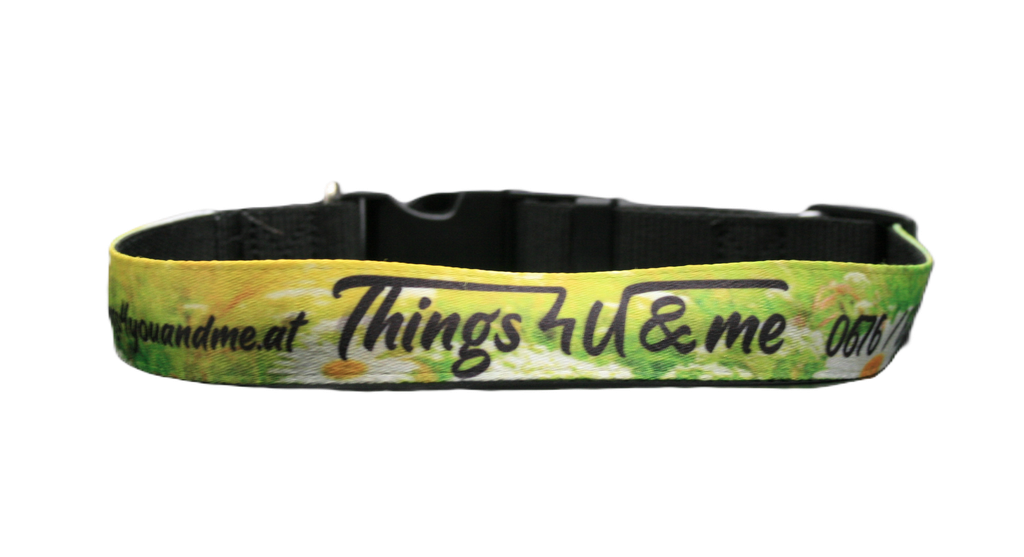 Halsband mit Druck