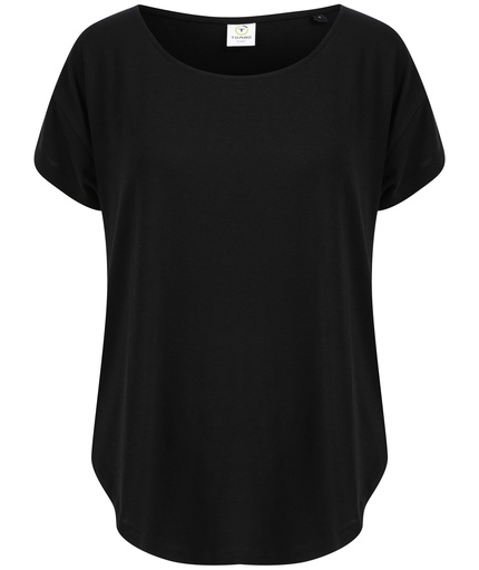 T-Shirt Damen Scoop Neck